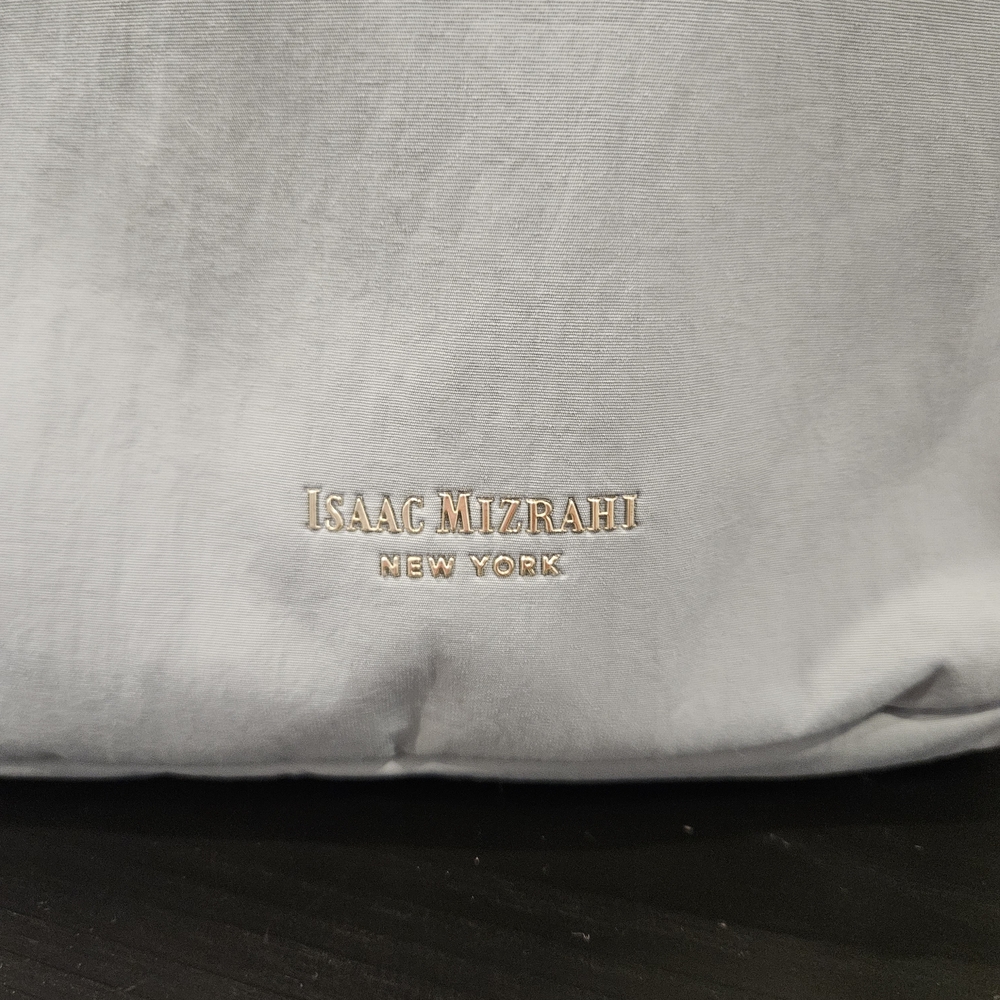 Isaac Mizrahi Gray Baby Bag